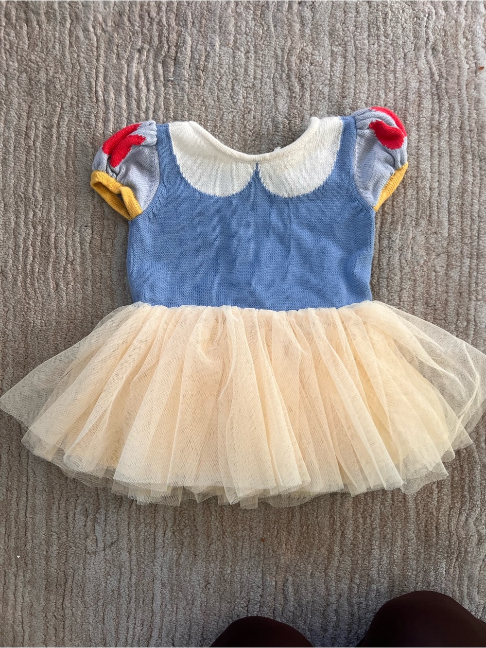 GAP Blue & Cream Tulle Superhero Costume Dress